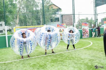 Kerintha Movie Team At Bubble Soccer Event